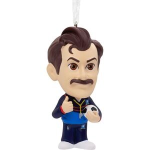 Hallmark Ted Lasso Ornament Christmas Tree Decor NEW Nerd Geek Deadstock